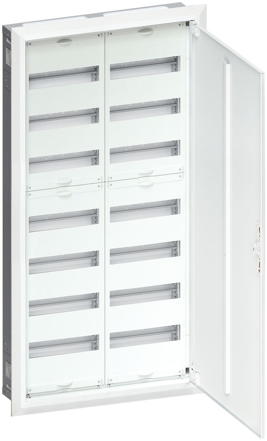 Distributeur ENC Hager univers 7 rangées 168UM porte IP30 550×1100×110mm