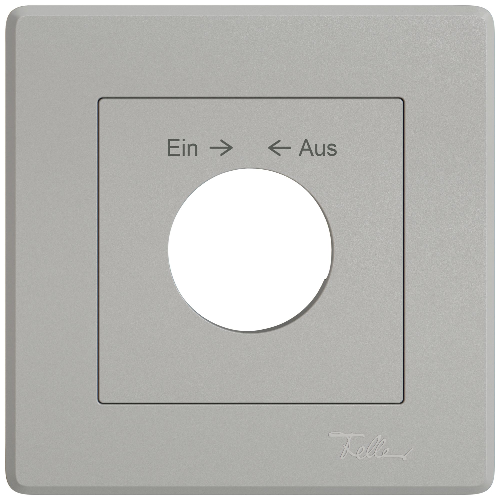 UP-Montageset EDIZIO.liv SNAPFIX® f.Schwenktaster m.Schloss Ein → ← Aus hgu