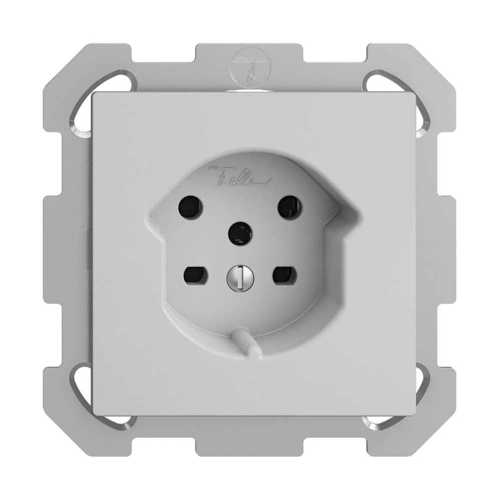 UP-Steckdose EDIZIOdue T15 hellgrau