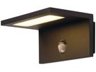 LED-Wandleuchte SLV SENSOR WL 9.8W 560lm 3000K IP44 100° 170×86×135mm anthrazit