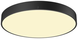Plafoniera LED SLV MEDO 60 39W 4550lm 927/930/940 IP50 REG Ø600mm nero