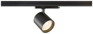 Spot LED SLV TS C 17W 2450lm 930 50° AD3PH Ø100×105mm noir
