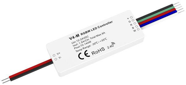 Funkempfänger DOTLUX IP20 72…144W 12…24V 4×1.5A