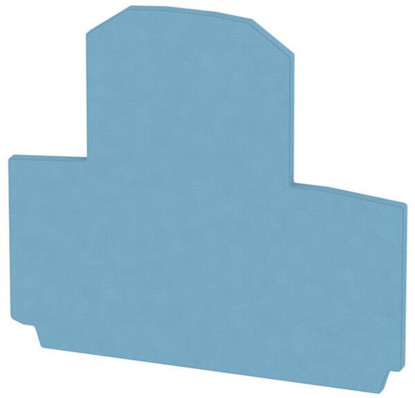 Abschlussplatte Weidmüller WAP WDK2.5/4 N BL 60×1.5mm blau