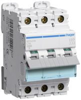 Disgiuntore Hager MCB 3P 415V tipo C 16A Icn 10kA 3UM