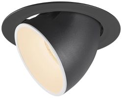 EB-LED-Downlight SLV NUMINOS GIMBLE XL, 37.4W 1050mA 3500lm 2700K 55° sz/ws