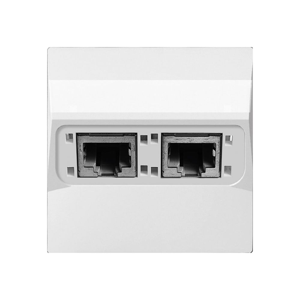 Scatola di raccordo INC SIDUS 2×RJ45 bianco