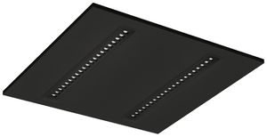 LED-Panelleuchte Sylvania OptiClip R 600 34W 4150lm 840 IP20/40 DIM schwarz