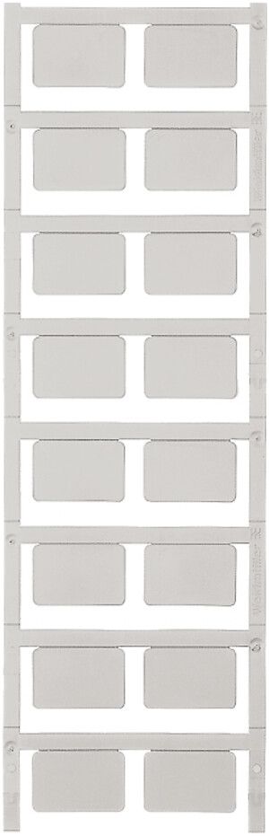 Marcatore per apparecchi Weidmüller MultiCard SM 27mm PA66 grigio