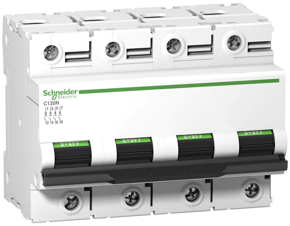 Disgiuntore Schneider Electric iC120N 80A (D) 4L 10kA