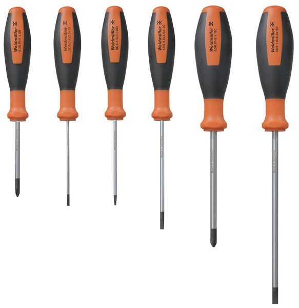 Set di cacciaviti WM SD SET a taglio 2.5/3/4/5.5 e PH1/2