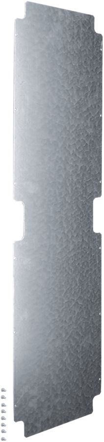 Plaque de montage Hager univers N h=950mm, 1 rangée