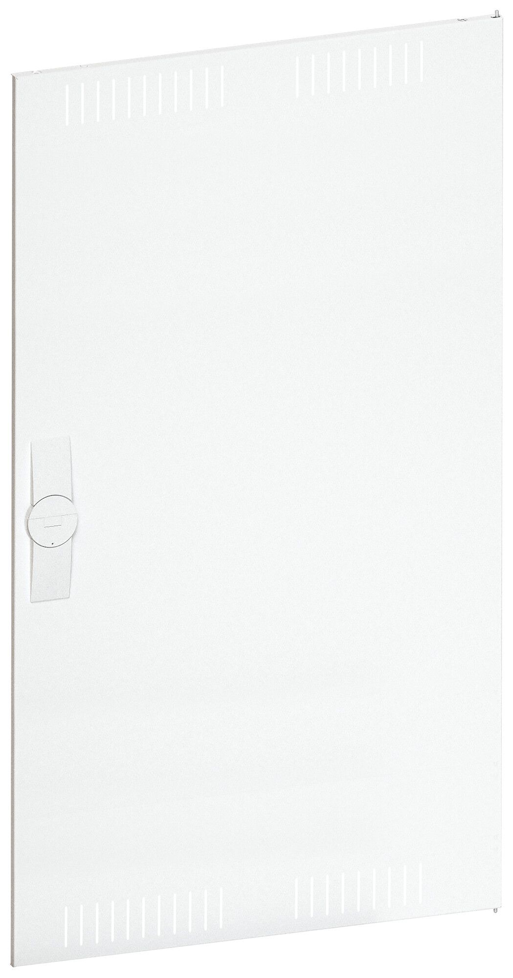 Porte droite avec fentes Hager univers 550×950×12mm IP30 blanc