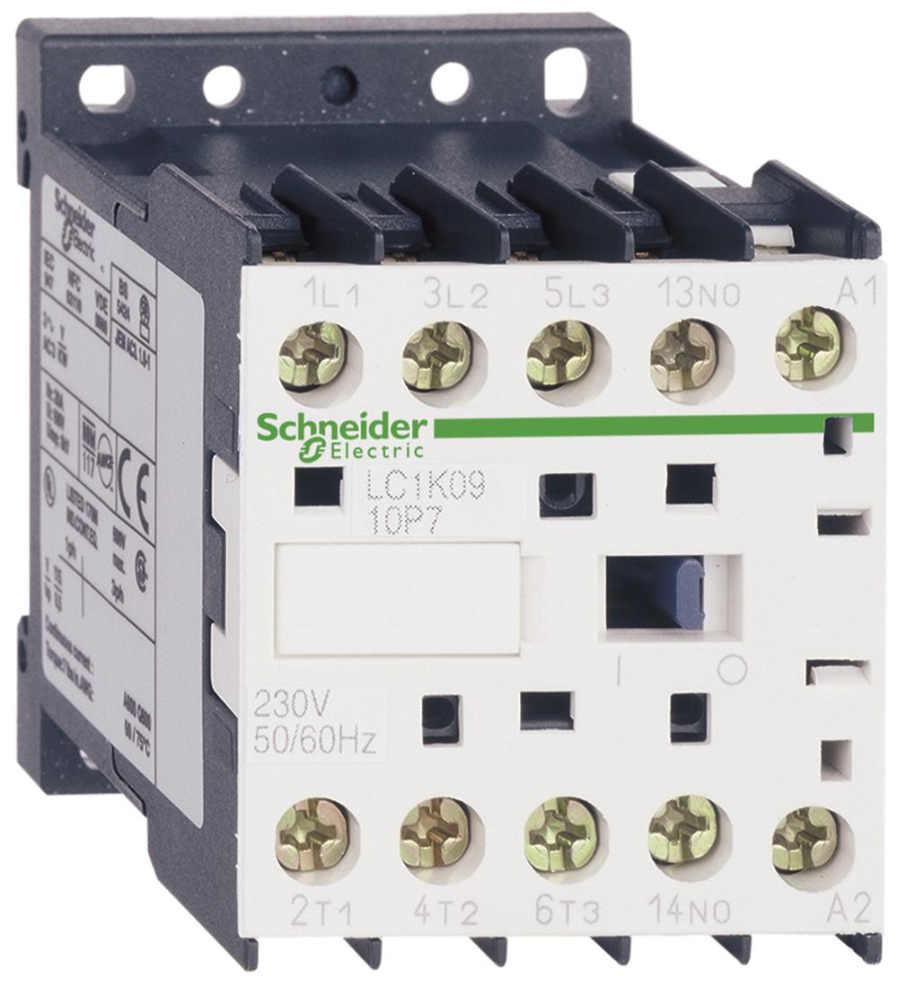Schütz Schneider Electric LC1-K1210B7 3L/24VAC 1S