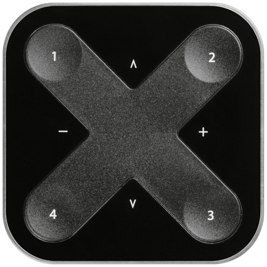 Trasmettitore da parete Tridonic basicDIM RF BT/BLE 90×90×12mm nero