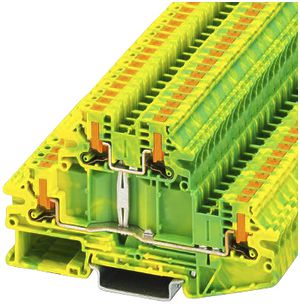 Schutzleiter-Doppelstockklemme PX PTTBV 2.5-PE