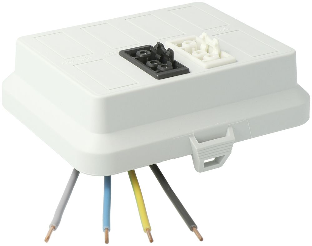 Frontteil AGRO, in: 4P H07V-U, out: je 1×3P sw L1/ ws L2, Wieland