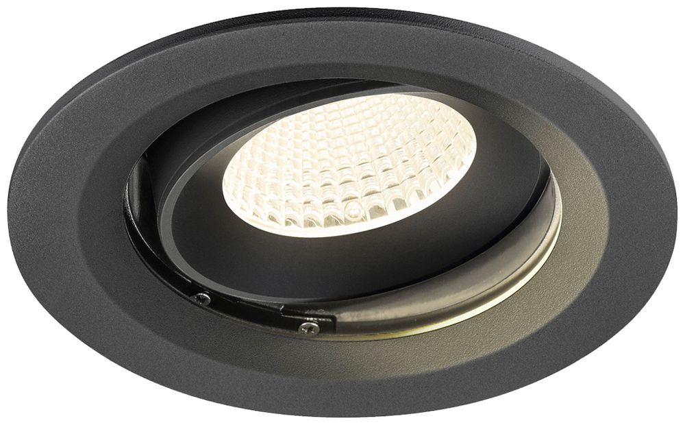 Downlight LED SLV NUMINOS MOVE M 12W 1900lm 4000K MB DALI Ø135×80mm no
