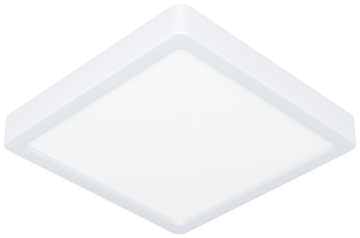Plafonnier LED Eglo FUEVA 14W 0…1600lm 2700…6500K IP44 VAR 220×25mm blanc