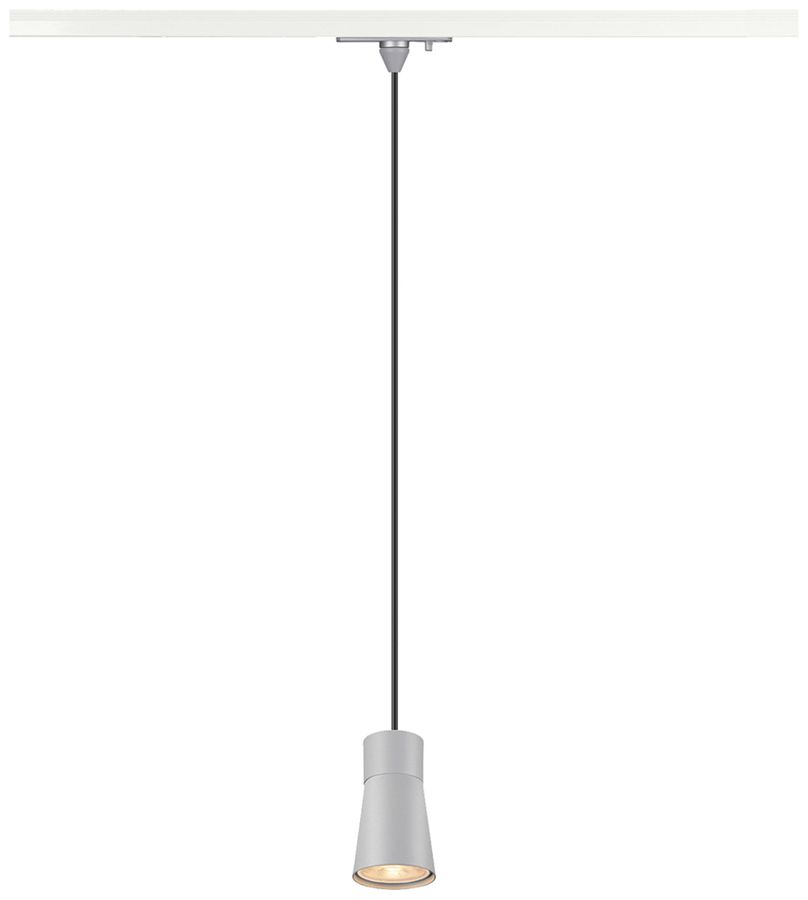Pendelleuchte SLV PURI 2.0 Cone AD1PH GU10 1×6W DIM Ø55mm grau