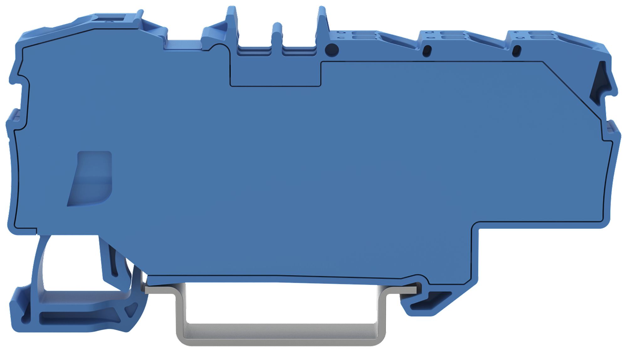 Borne de passage WAGO Contact TOPJOB S 1×6/6×1.5mm² bleu