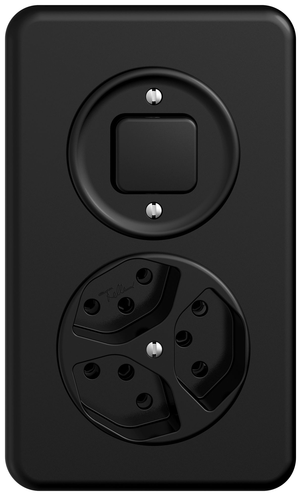 Combinazione INC STANDARDdue SNAPFIX® vert.sch.3/1L - 3×T13 ne