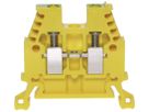 Durchgangs-Reihenklemme Woertz Ex 0.5…4mm² 32A 1000V Schraubansch.2×1 TH35 gn/gb