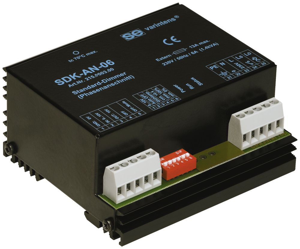 REG-Leistungsdimmer 1 Kanal 1400VA, SDK-AN-06