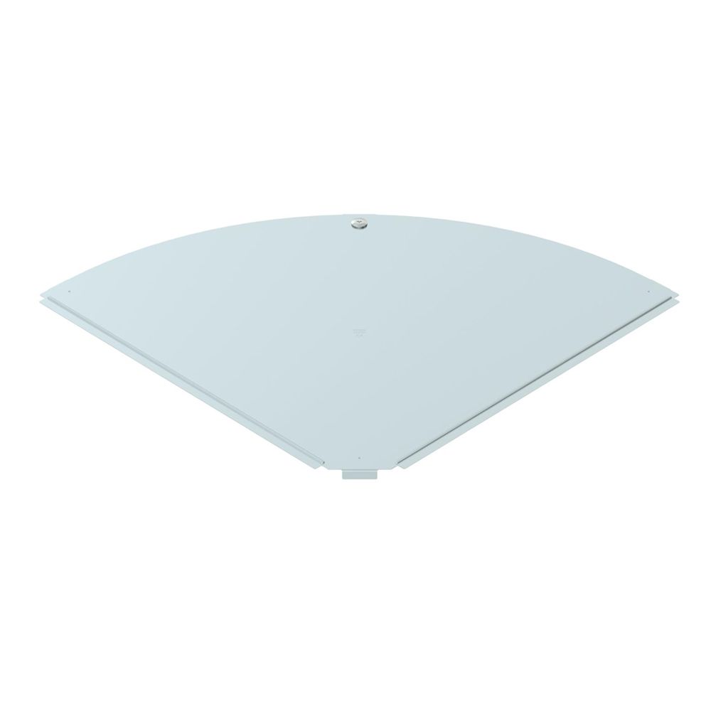 Couvercle BET RBD 90° 500mm acier zingué en continu zinc-aluminium