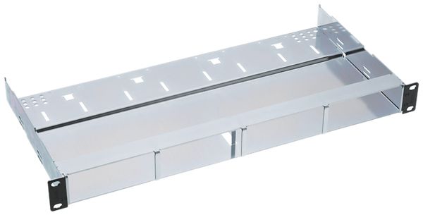 Rangierfeld 19" HD 1HE für 48×RJ45, 43.2×482.6×225mm schwarz