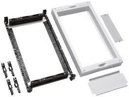 Baustein Hager univers N 450×250mm für D-Sicherungssockel senkrecht Schiene 60mm