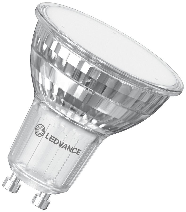 Lampe LED LEDVANCE GU10 5.6W 620lm 830 PAR16 clair 120° Ø50×54mm