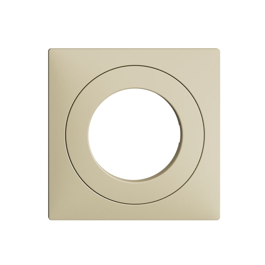 Kit frontale EDIZIOdue vanille 60×60mm per interr.a chiave