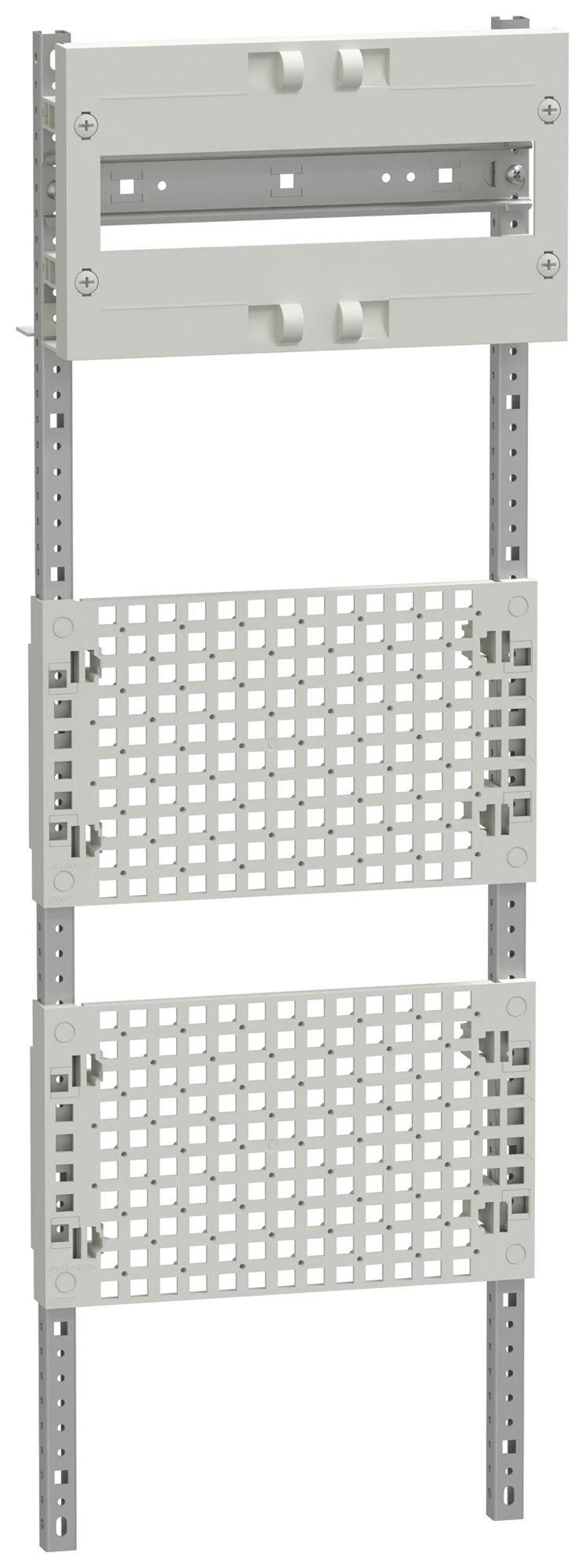 Kit de montage combiné SE Pragma a.barre profilée 1 part 1r DIN 4r média