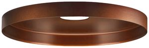 Abat-jour SLV LALU PLATE acier Ø150×15mm bronze à teinte unie