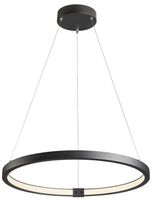 LED-Pendelleuchte SLV ONE 60 DALI 25W 1500lm 3000/4000K Ø600×30mm schwarz