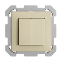 UP-Druckschalter/-taster Feller EDIZIOdue A-R+3/1L vanille