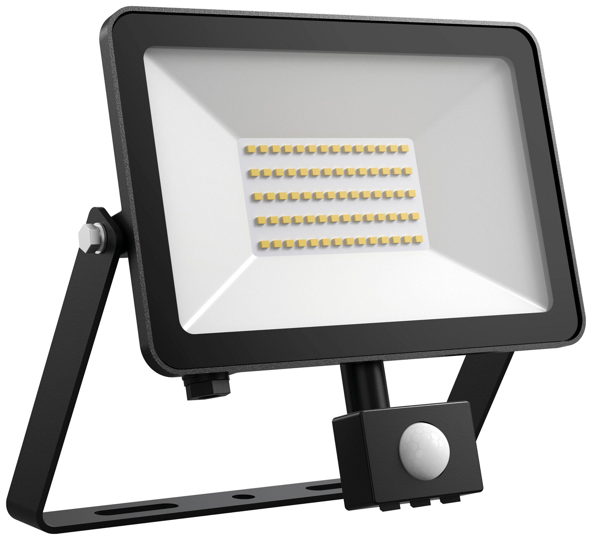 Proiettore LED DOTLUX FLOORslim-sensor 50W 5950lm 4000K nero PIR