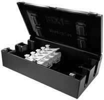 Boîte de raccordement AP ESYLUX JUNCTION BOX 5×2.5mm² 103×62×27mm noir