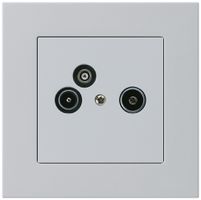 UP-Antennendose R/TV-Daten kallysto.pro 2GHz 10.5db hellgrau