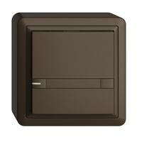 AP-KNX-Taster RGB EDUE, 250mW, m.RGB-LED, m.Papier., 1×Taste, 2×Tastenb., cof