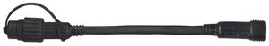 Verlängerungskabel System 24 Extra, 1m, schwarz