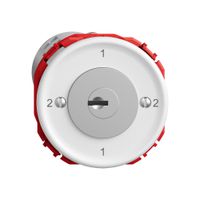 Drehschalter STANDARDdue SNAPFIX® 3/3L Sicherheitsschloss&2 Schlüsseln ws