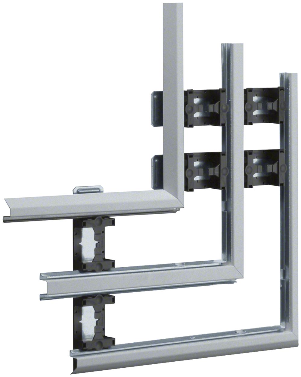 Angle plat Hager multiple pour BKIS 12.5mm zing.