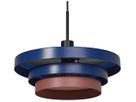 Lampada sospesa LEDVANCE Decor Layers E27 1×15W Ø400mm blu
