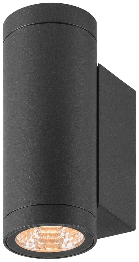 Applique LED SLV HELIA PRO S 6W 600lm 2700K IP65 dir./indir.Ø65 anthracite