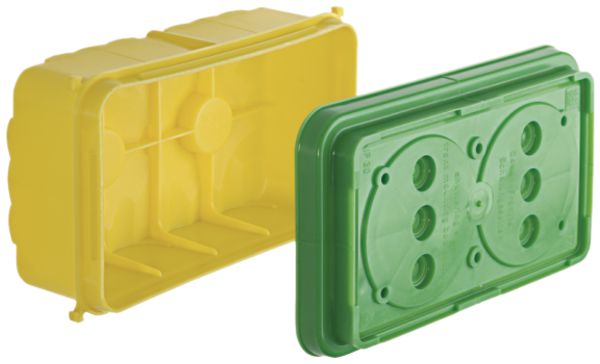 UP-Einlasskasten AGRO 149×89×60mm für 2×GB-Gerät