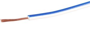 T-Litze 1.5mm² weiss-blau Eca, Spule à 100m