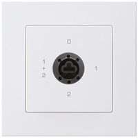 Interruttore rotativo INC kallysto.pro 1/1L bianco per serratura senza cilindro