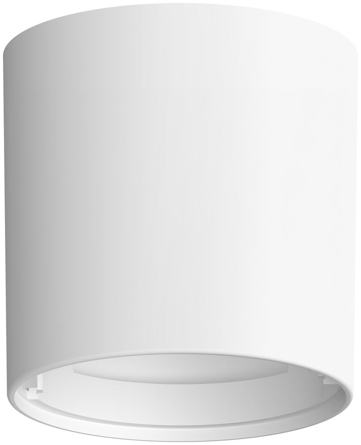 AP-Rahmen Theben 75B weiss für PlanoSpot Ø80mm